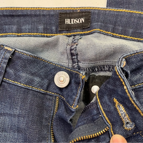 Hudson Jeans - Bacara Cropped Straight Cuffed - size 27 - Picture 8 of 8